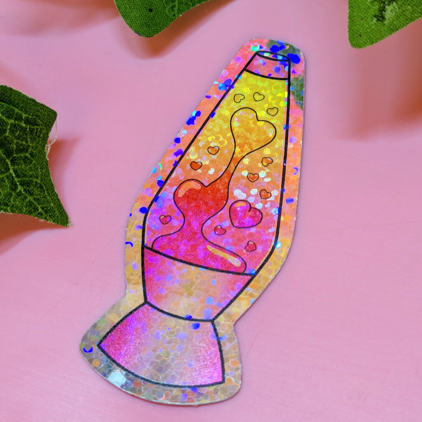 Lava Lamp Sparkle Sticker