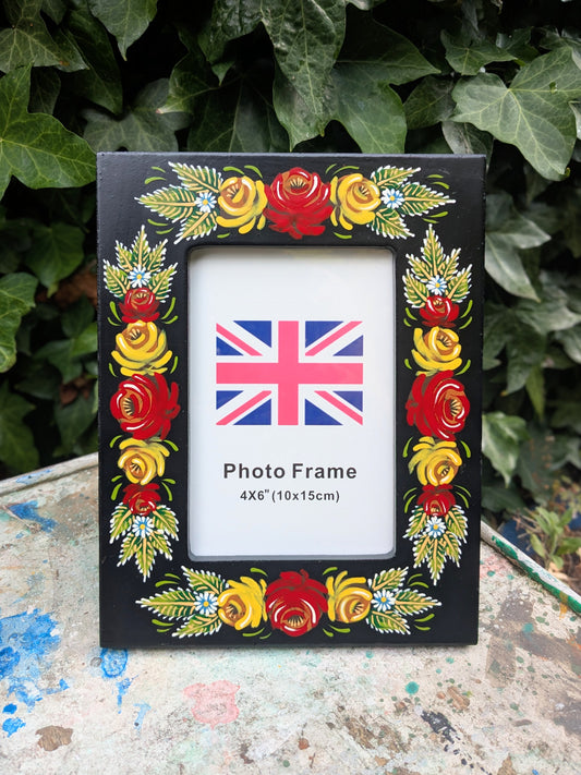 Hand Painted Photo Frame