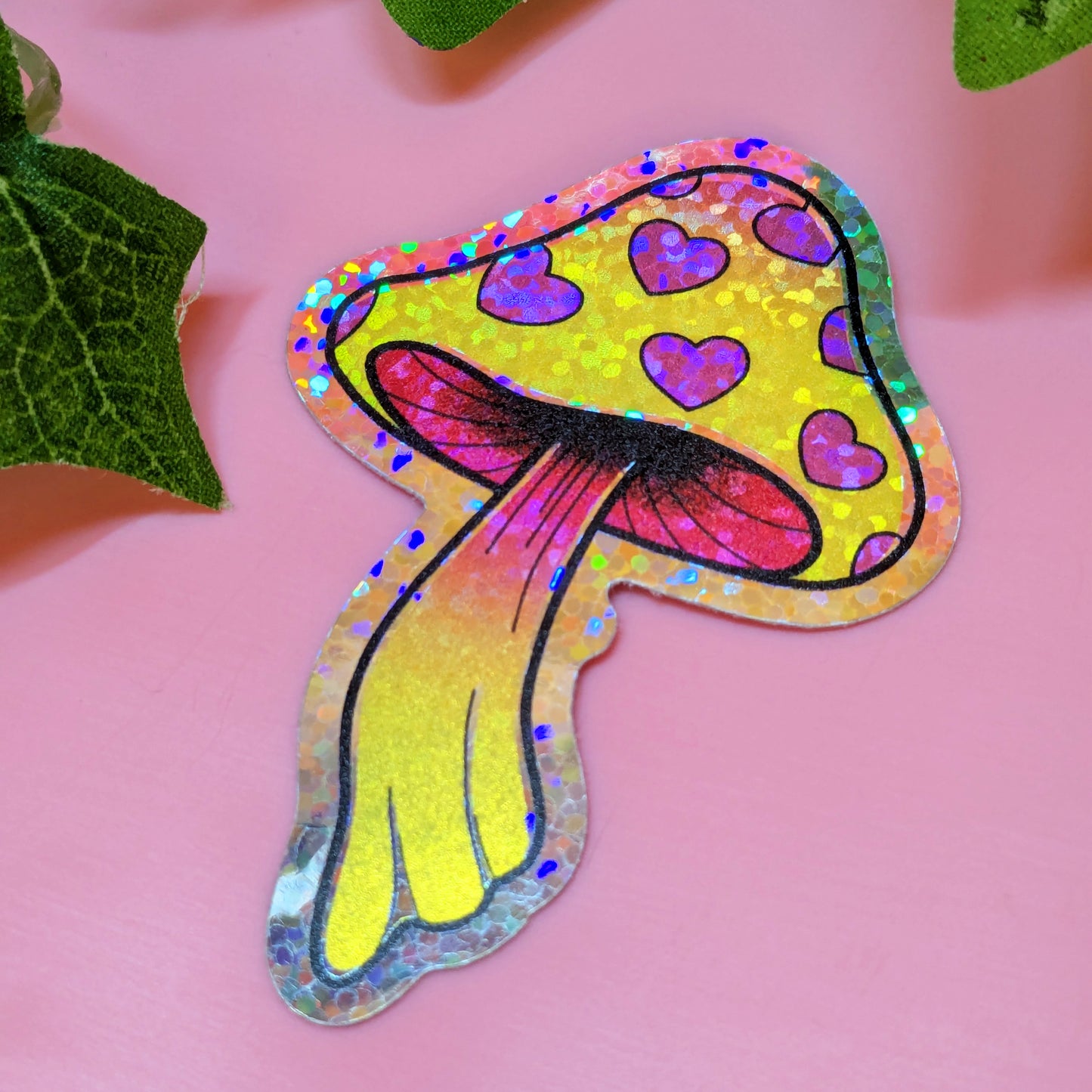 Mushroom Sparkle Sticker