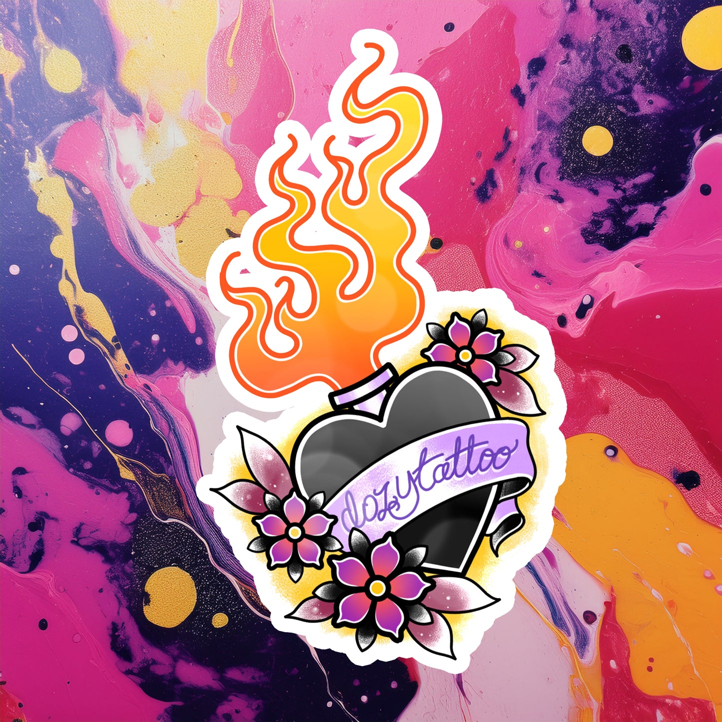 Sacred Heart Sticker