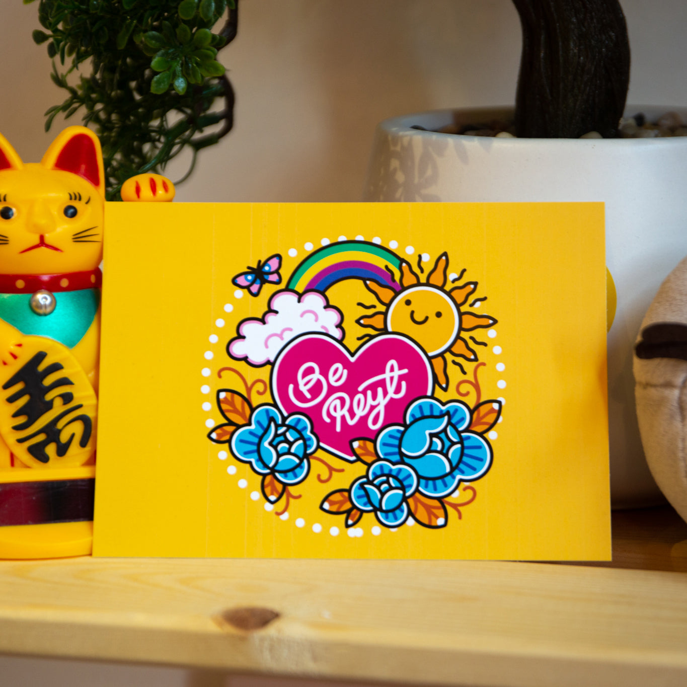 Be Reyt Postcard