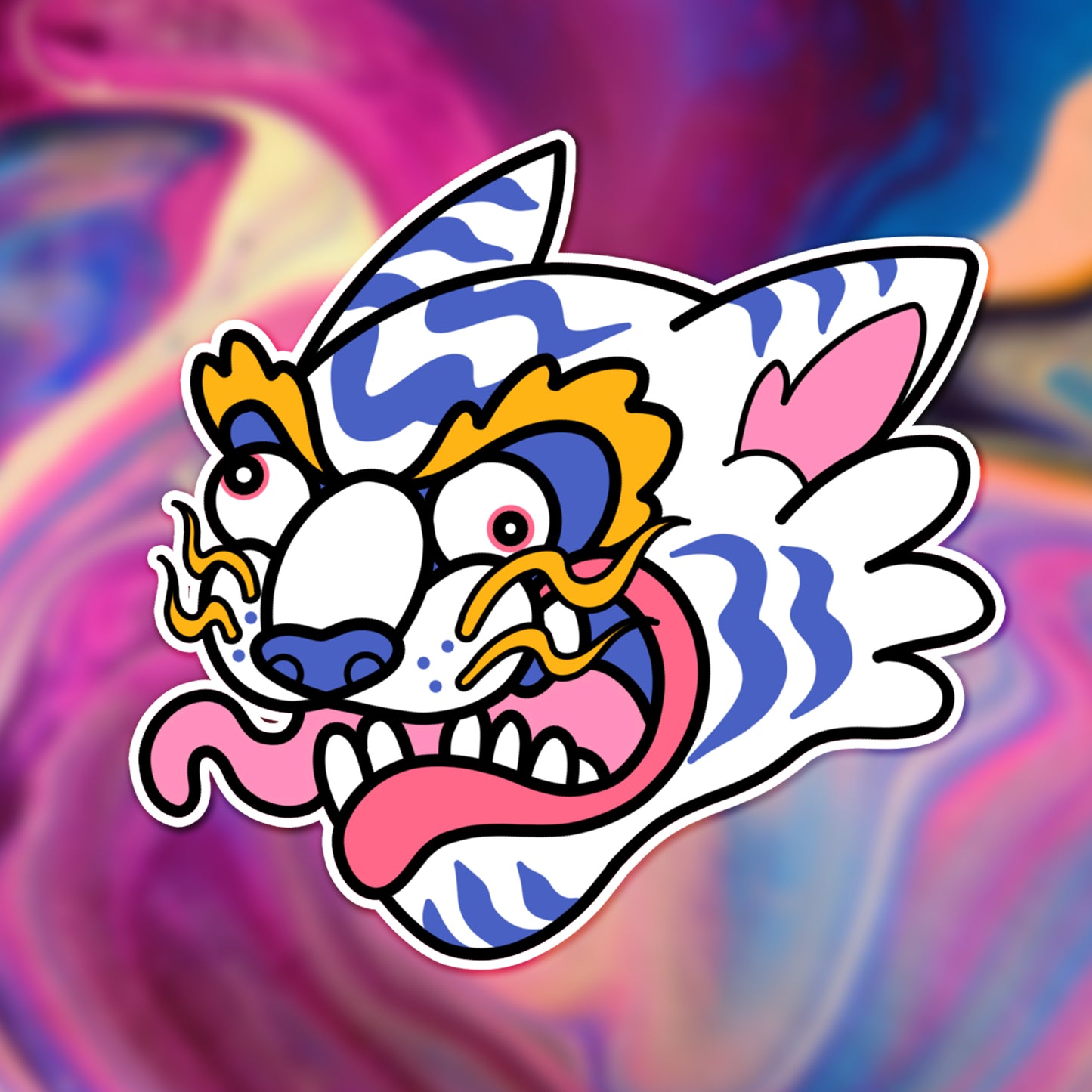 Tiger Sticker